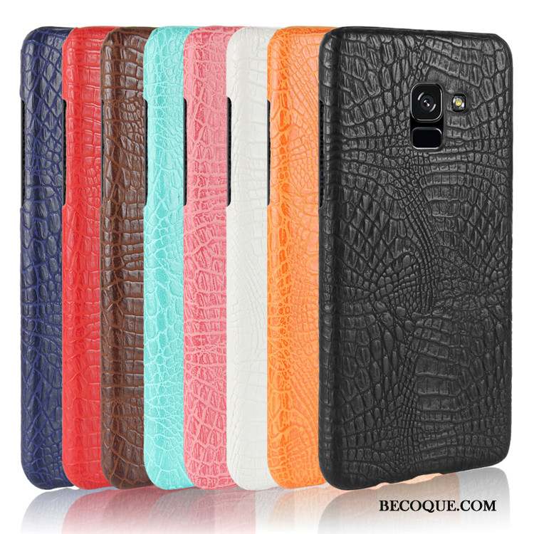 Samsung Galaxy A8 2018 Protection Cuir Difficile Étui Coque De Téléphone