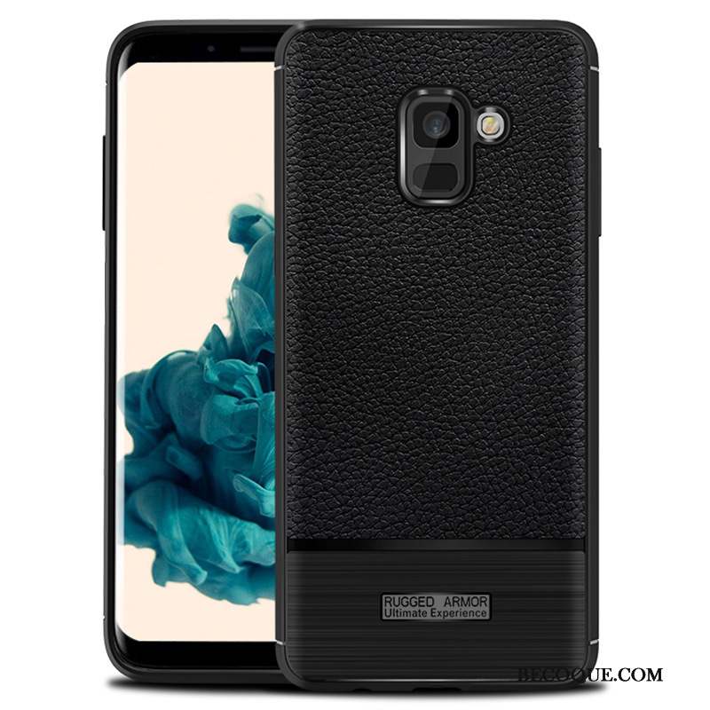 Samsung Galaxy A8 2018 Tout Compris Coque De Téléphone Simple Silicone Fluide Doux Modèle Fleurie