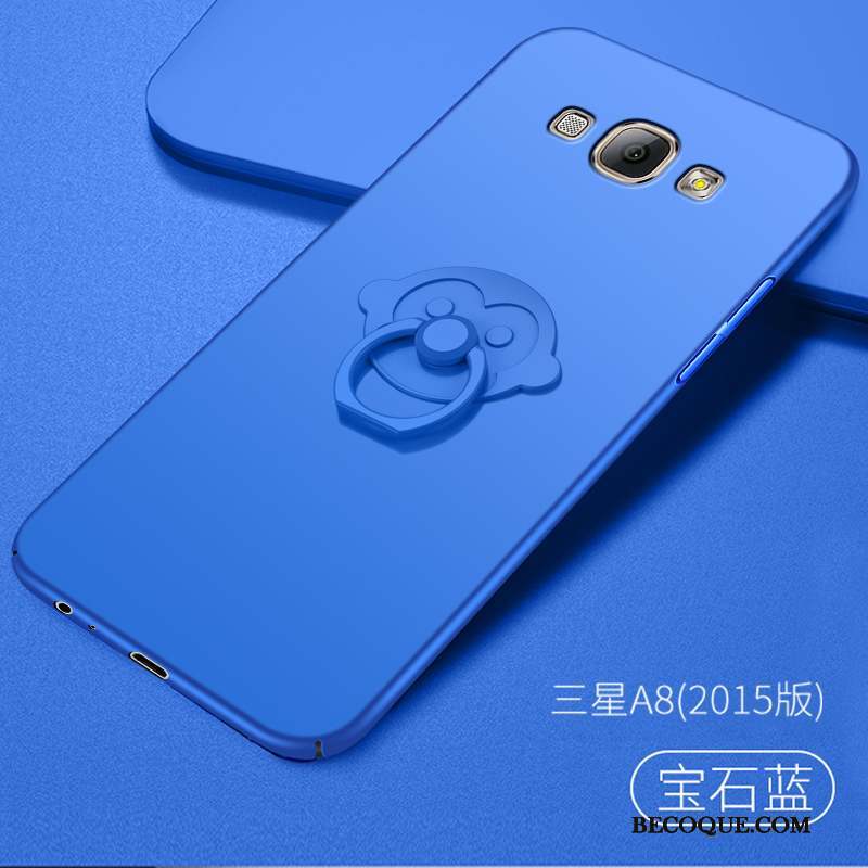 Samsung Galaxy A8 Coque Étui Protection Difficile Bleu Nouveau Incassable