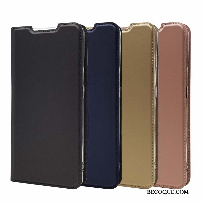 Samsung Galaxy A80 Personnalité Coque De Téléphone Protection Carte Étui En Cuir Business