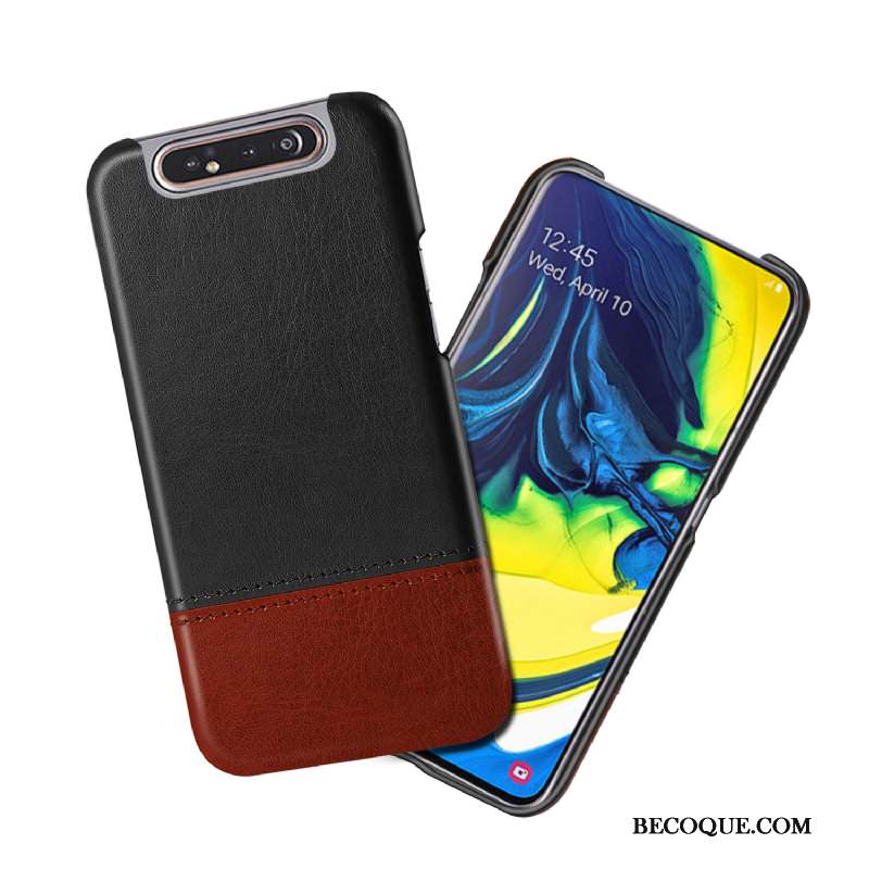 Samsung Galaxy A80 Personnalité Étui En Cuir Coque De Téléphone Protection