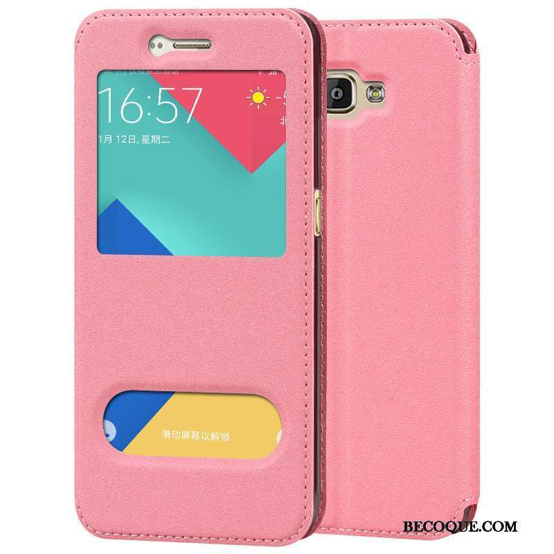 Samsung Galaxy A9 Fluide Doux Incassable Rose Protection Coque De Téléphone