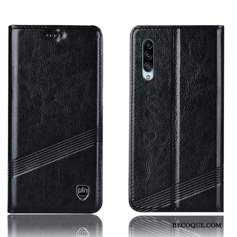 Samsung Galaxy A90 5g Coque Étui Housse Tout Compris Incassable Noir Protection