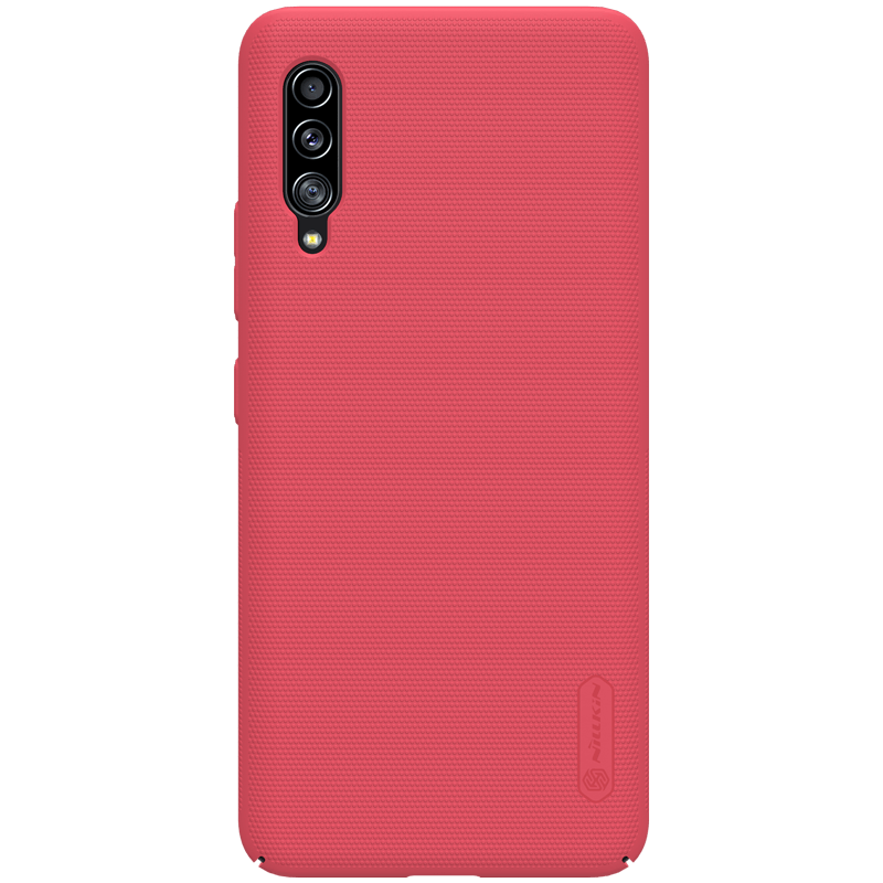 Samsung Galaxy A90 5g Délavé En Daim Or Incassable Rouge Coque De Téléphone Tout Compris