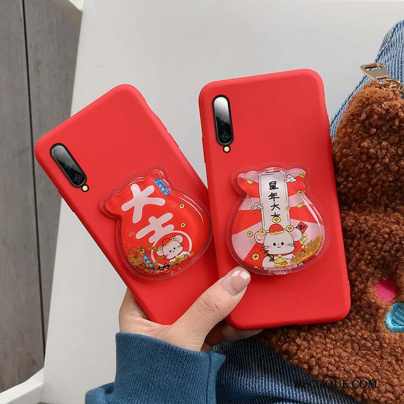 Samsung Galaxy A90 5g Nouveau Coque De Téléphone Quicksand Grand Rouge