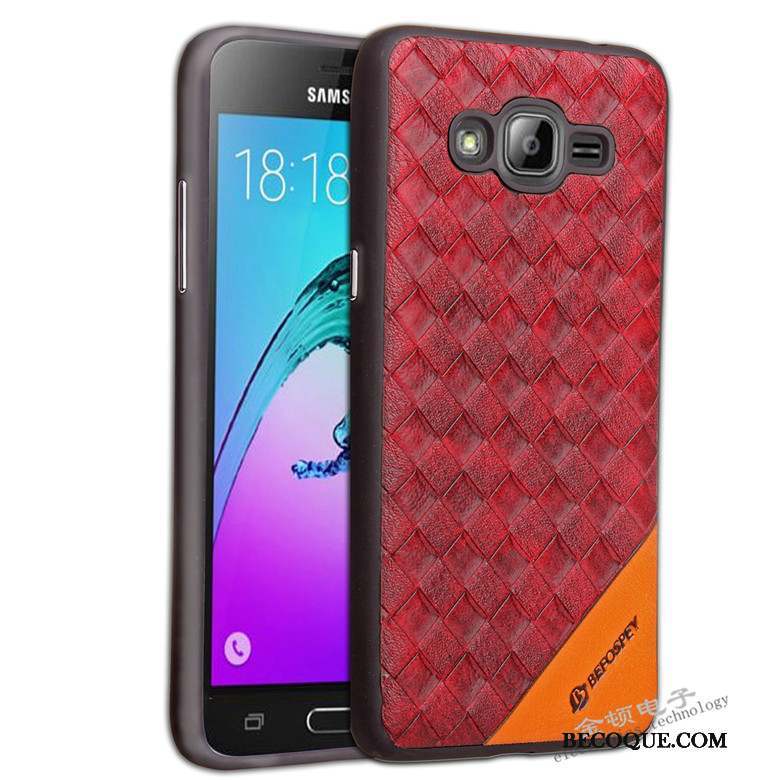 Samsung Galaxy J3 2016 Coque Protection Étui Silicone De Téléphone Délavé En Daim