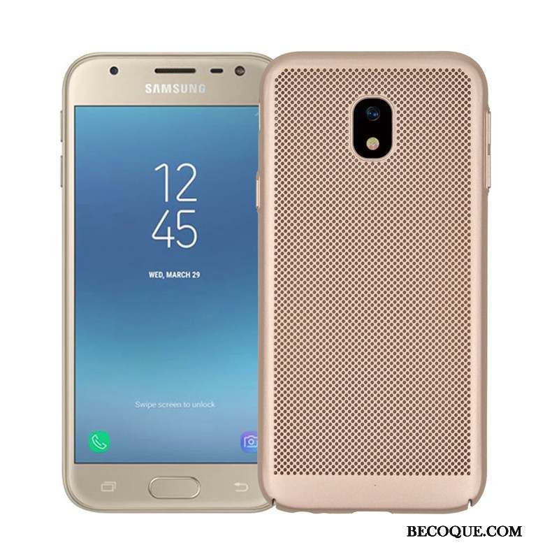 Samsung Galaxy J3 2017 Respirant Protection Refroidissement Difficile Coque De Téléphone