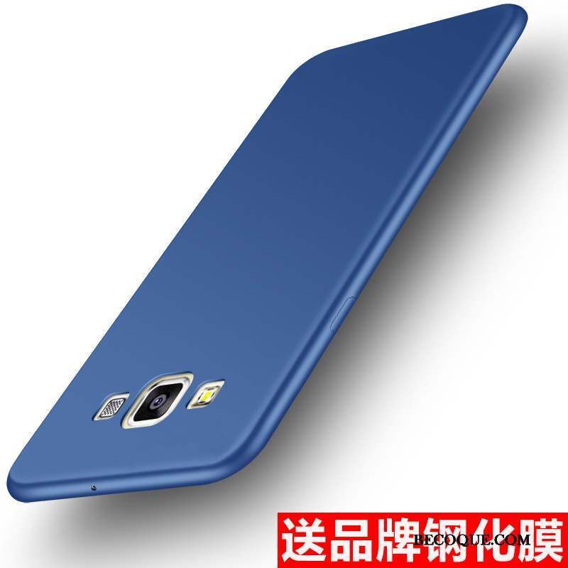 Samsung Galaxy J5 2015 Protection Silicone Coque De Téléphone Fluide Doux Bleu Étui