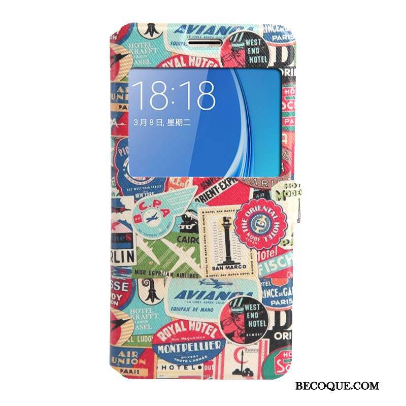 Samsung Galaxy J5 2016 Dessin Animé Étui Protection Multicolore Housse Coque De Téléphone