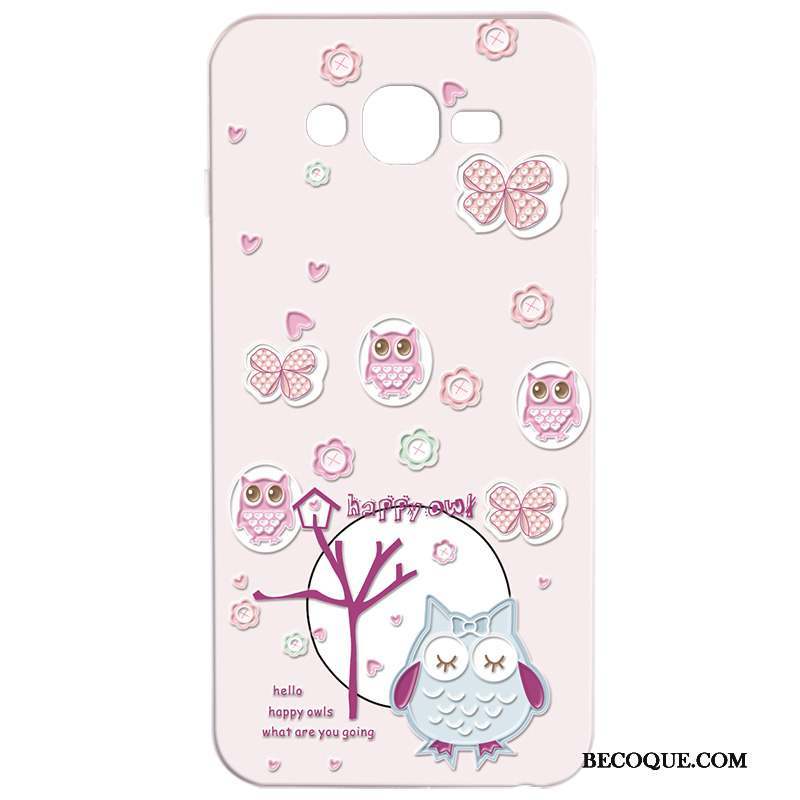 Samsung Galaxy J7 2015 Silicone Coque De Téléphone Nouveau Fluide Doux Personnalité Dessin Animé