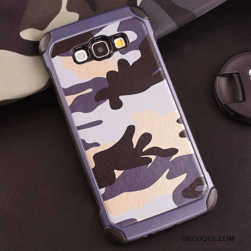 Samsung Galaxy J7 2016 Coque Camouflage Anneau Silicone Étui Fluide Doux Téléphone Portable