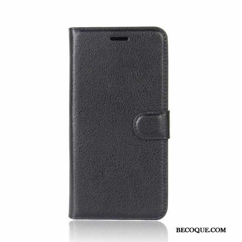 Samsung Galaxy J7 2017 Coque Europe Téléphone Portable Portefeuille Protection Étui Noir