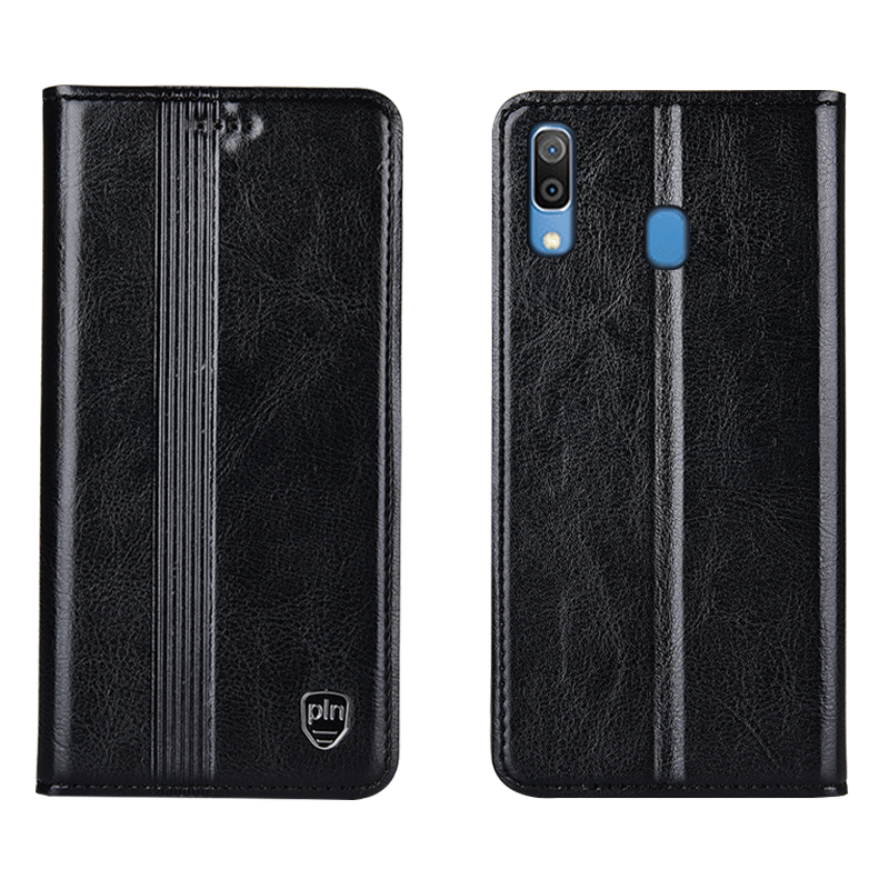 Samsung Galaxy M20 Housse Coque De Téléphone Étui Incassable Protection Noir