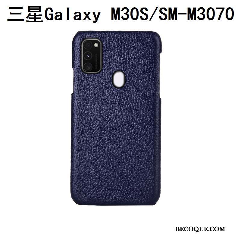 Samsung Galaxy M30s Luxe Coque De Téléphone Couvercle Arrière Protection Mode Incassable