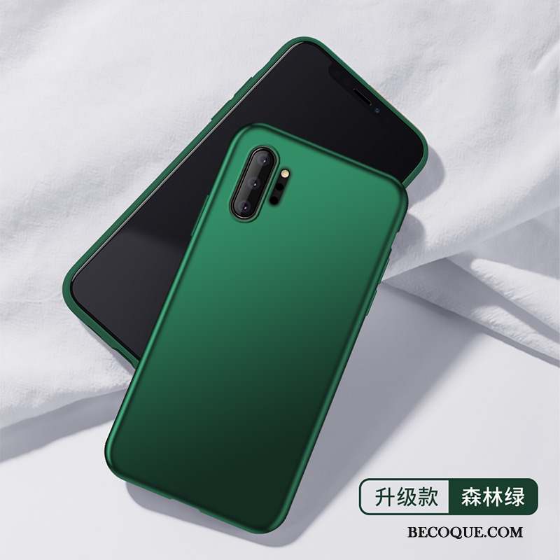 Samsung Galaxy Note 10+ Créatif Personnalité Coque De Téléphone Tendance Incassable Vert