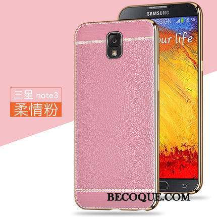 Samsung Galaxy Note 3 Silicone Rose Fluide Doux Incassable Coque De Téléphone Protection