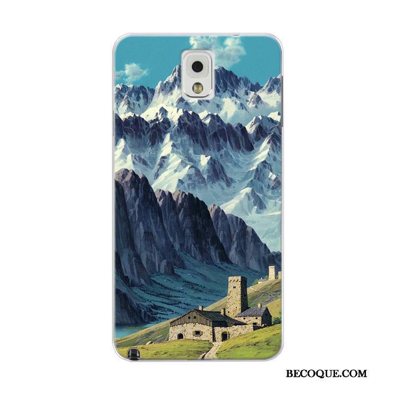 Samsung Galaxy Note 4 Paysage Arbres Tendance Coque Incassable Simple