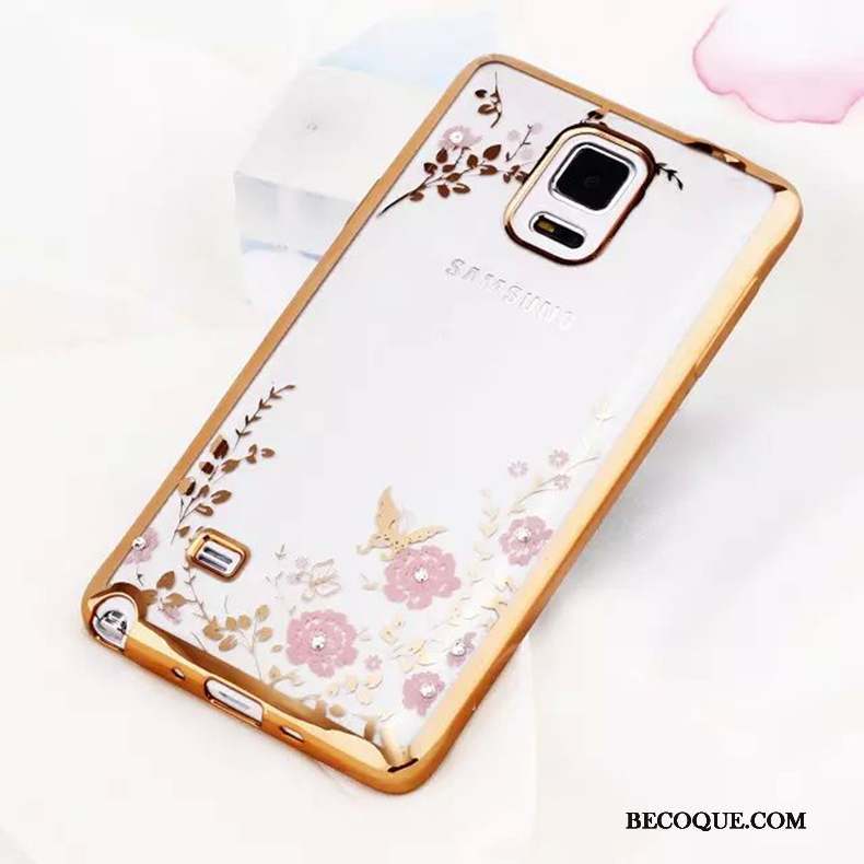 Samsung Galaxy Note 4 Protection Téléphone Portable Incassable Coque Silicone Fluide Doux