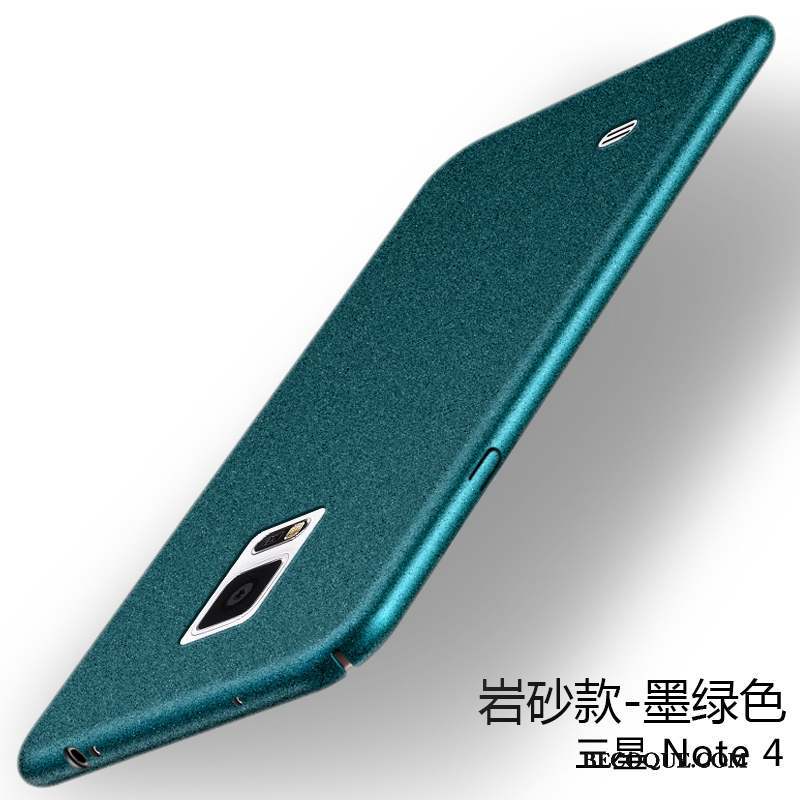 Samsung Galaxy Note 4 Vert Foncé Incassable Coque De Téléphone Étui Protection