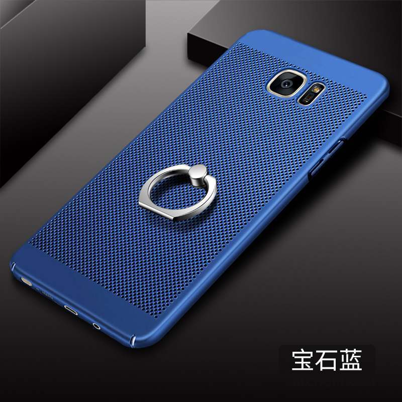 Samsung Galaxy Note 5 Bleu Difficile Anneau Incassable Coque Tout Compris