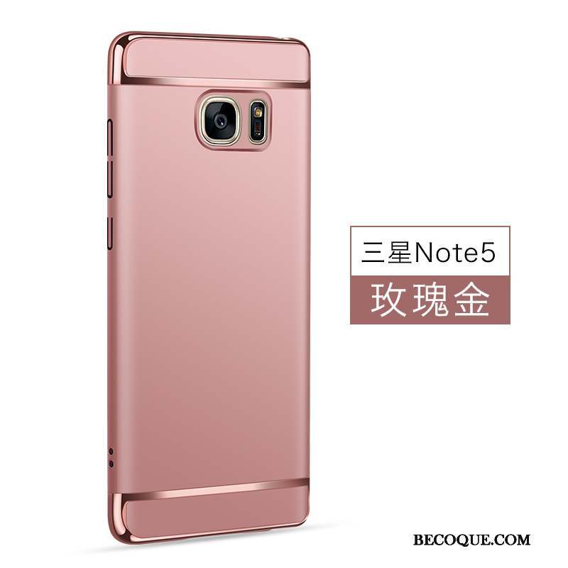 Samsung Galaxy Note 5 Nouveau Or Rose Légères Étui Coque De Téléphone Incassable