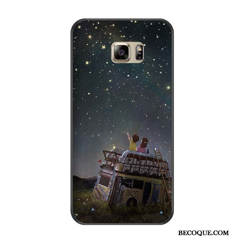 Samsung Galaxy Note 5 Étui Protection Bleu Tout Compris Coque De Téléphone Dessin Animé