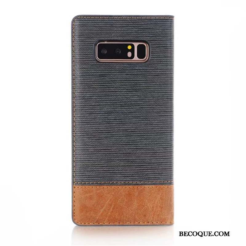 Samsung Galaxy Note 8 Bicolore Étui Téléphone Portable Protection Coque Automatique