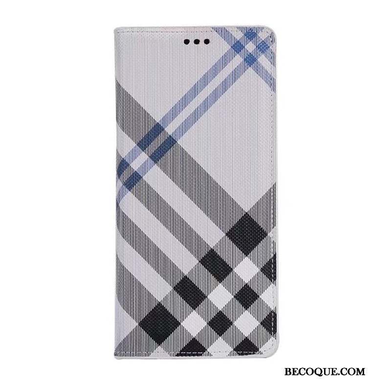Samsung Galaxy Note 8 Coque Automatique Étui En Cuir Blanc Protection De Téléphone