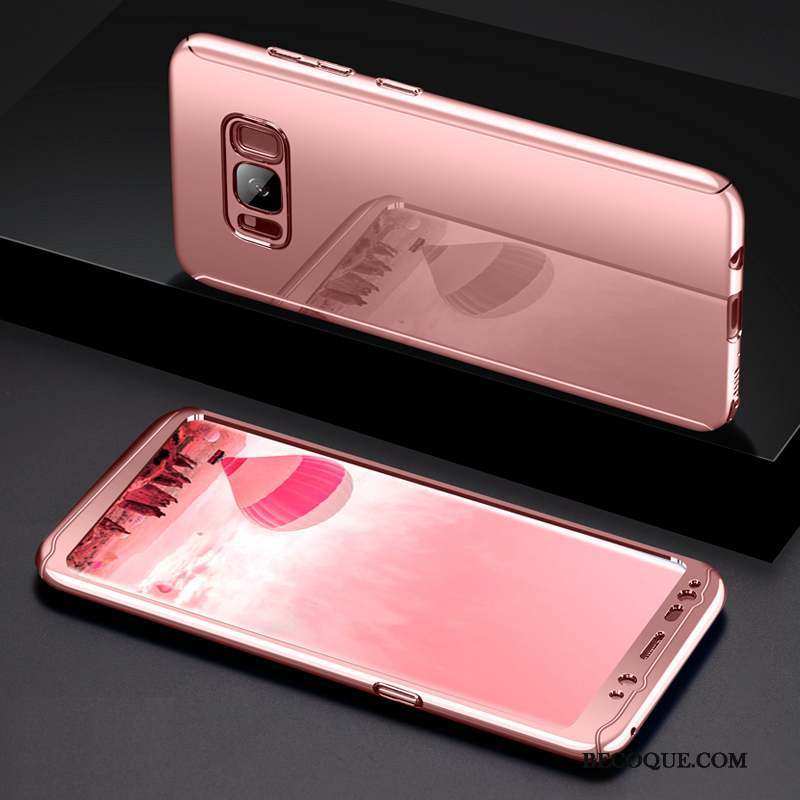 Samsung Galaxy Note 8 Coque Créatif Tendance Mince Étui Or Rose Incassable