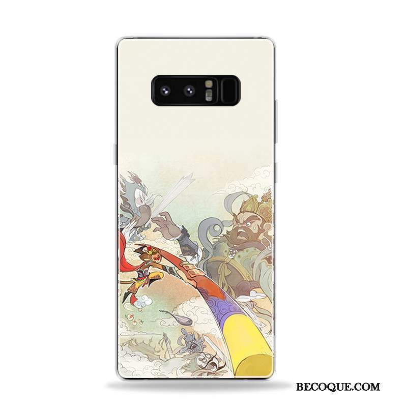 Samsung Galaxy Note 8 Coque De Téléphone Multicolore Style Chinois Étui Grand Art