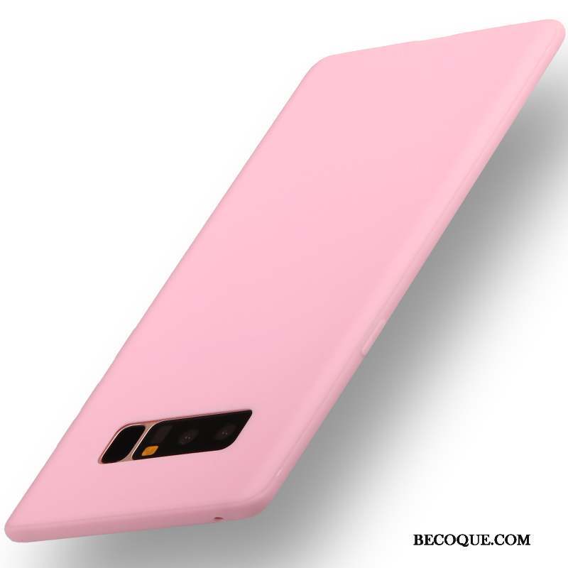 Samsung Galaxy Note 8 Protection Rose Incassable Étui Tendance Coque De Téléphone