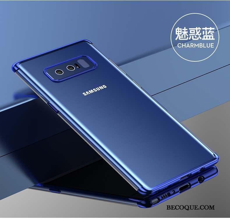 Samsung Galaxy Note 8 Tout Compris Bleu Créatif Incassable Coque De Téléphone Protection