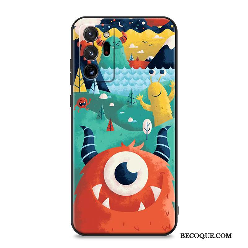 Samsung Galaxy Note20 Ultra Multicolore Incassable Dessin Animé Coque De Téléphone Fluide Doux Charmant