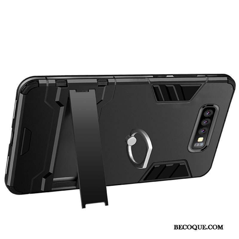 Samsung Galaxy S10+ Coque Support Difficile Anneau Personnalité Incassable Créatif