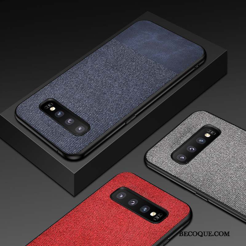 Samsung Galaxy S10 Créatif Étui Coque De Téléphone Épissure Modèle Fleurie Incassable