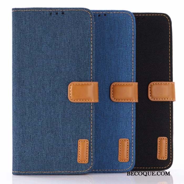 Samsung Galaxy S10 Lite Denim Téléphone Portable Protection Coque De Téléphone Housse Étui En Cuir
