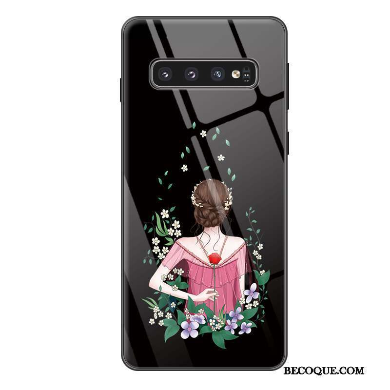 Samsung Galaxy S10+ Lumineuses Mode Incassable Créatif Coque De Téléphone Fluide Doux