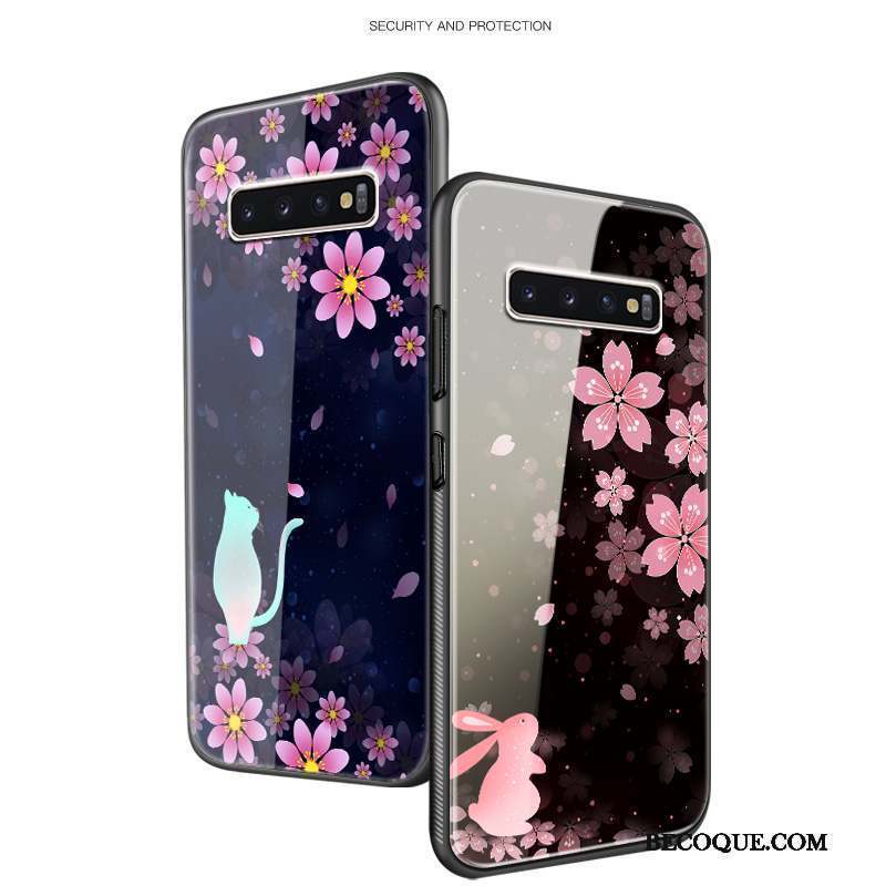 Samsung Galaxy S10 Tout Compris Silicone Mode Difficile Personnalité Coque De Téléphone