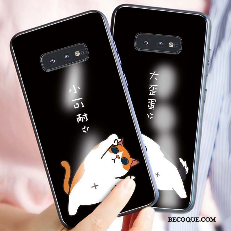 Samsung Galaxy S10e Coque Amoureux Tout Compris Étui Mode Personnalité Simple