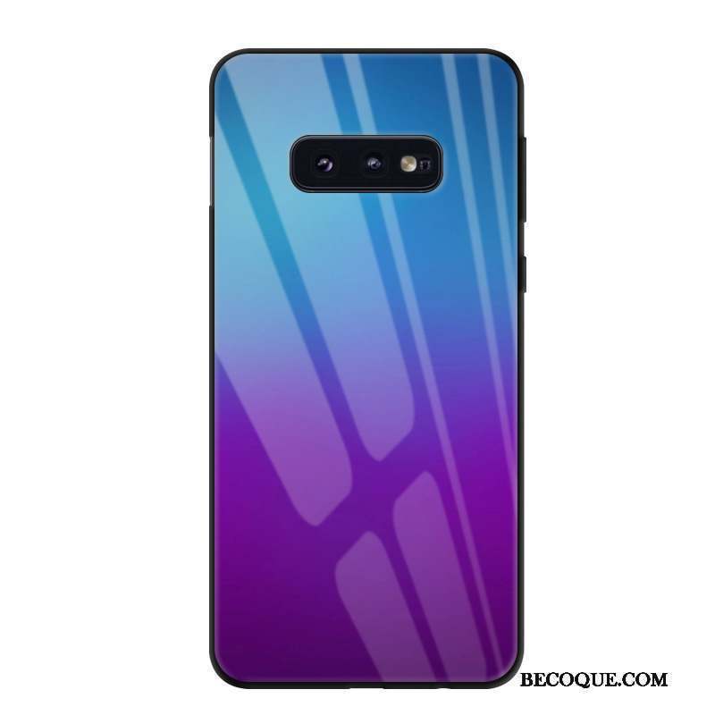 Samsung Galaxy S10e Coque De Téléphone Couleur Unie Dégradé Protection Étui Personnalisé