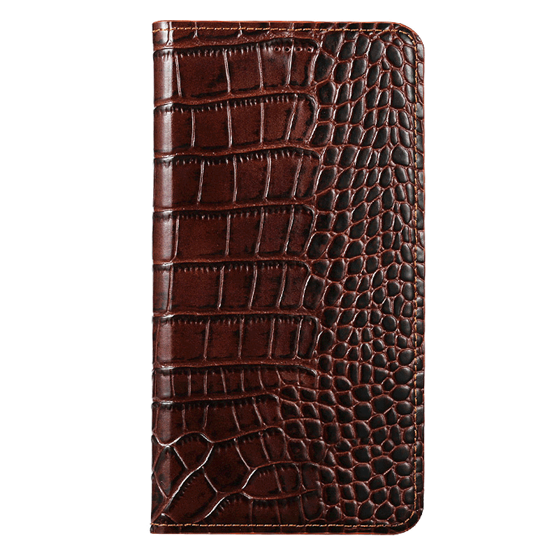 Samsung Galaxy S10e Modèle Fleurie Protection Étui En Cuir Crocodile Téléphone Portable Coque