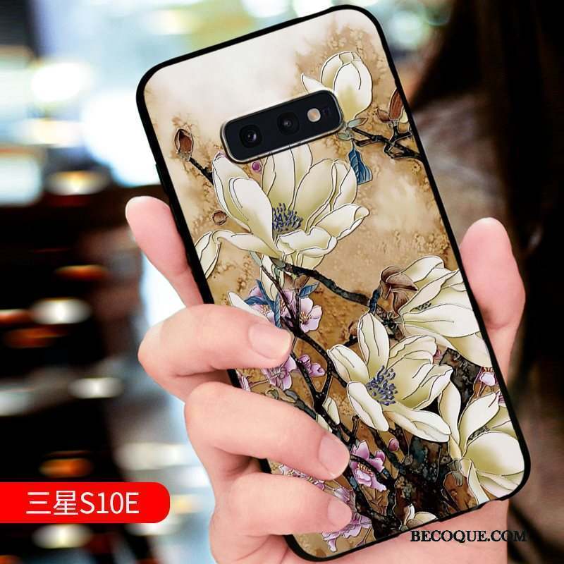 Samsung Galaxy S10e Protection Incassable Gaufrage Nouveau Étui Coque De Téléphone