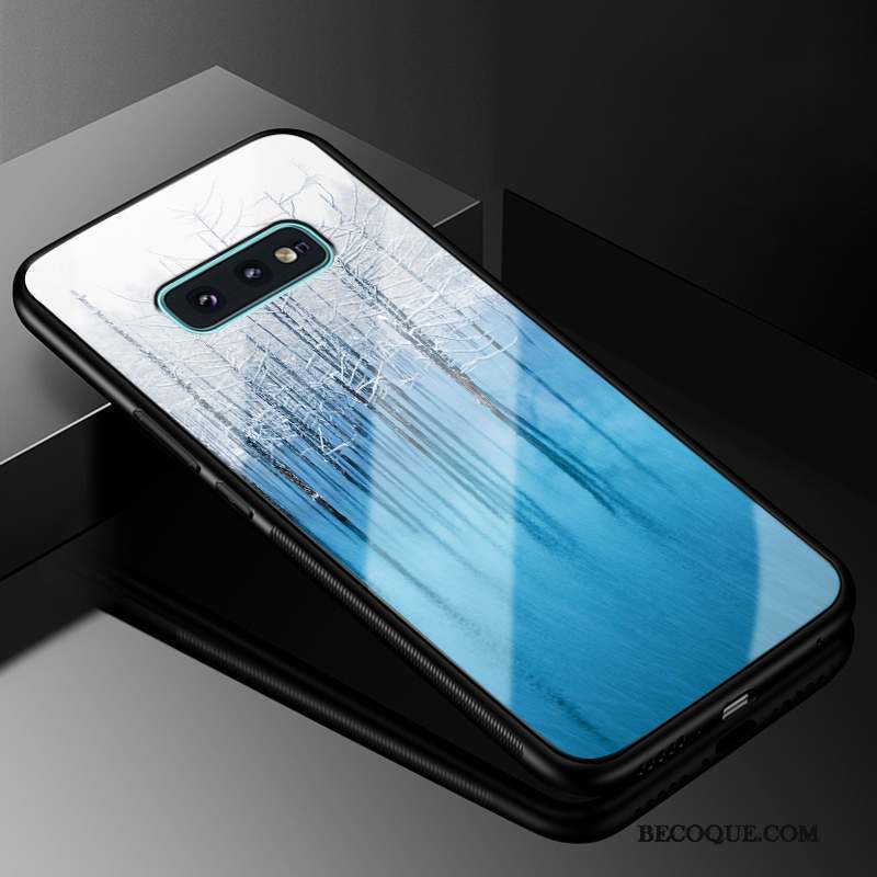 Samsung Galaxy S10e Téléphone Portable Protection Étui Coque Europe Bleu
