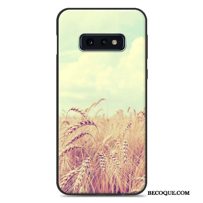 Samsung Galaxy S10e Étui Créatif Nouveau Fluide Doux Coque Tendance