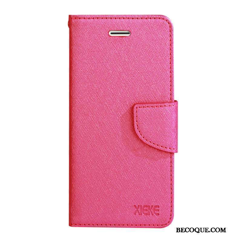 Samsung Galaxy S10e Étui En Cuir Housse Rouge Ornements Suspendus Mode Coque De Téléphone