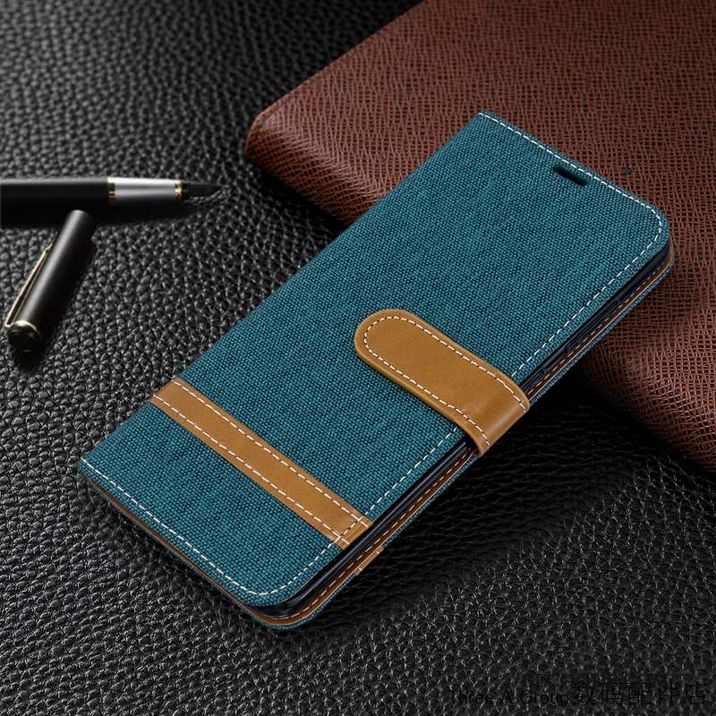 Samsung Galaxy S20+ Créatif Coque De Téléphone Personnalité Housse Denim Bleu