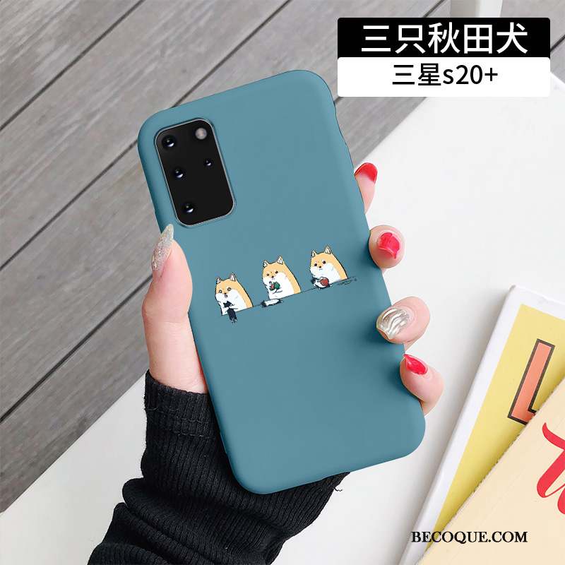 Samsung Galaxy S20+ Personnalité Silicone Coque De Téléphone Dessin Animé Fluide Doux Créatif