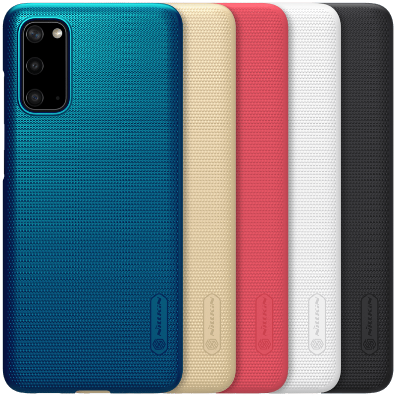 Samsung Galaxy S20 Protection Mince Coque Or Étui Délavé En Daim