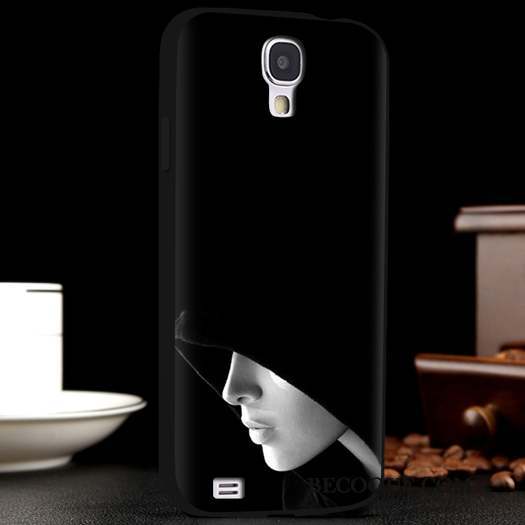 Samsung Galaxy S4 Silicone Coque De Téléphone Téléphone Portable Fluide Doux Tendance Noir