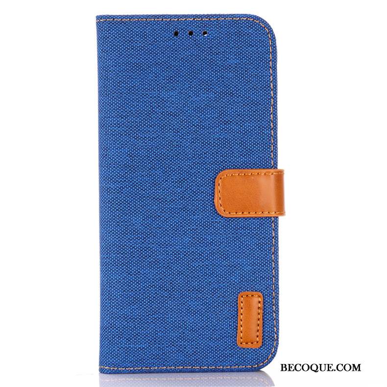 Samsung Galaxy S41 Clamshell Incassable Étui En Denim Étui En Cuir Coque De Téléphone